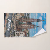 Krakauer Stadtzentrum von oben in Polen Handtuch (Handtuch)