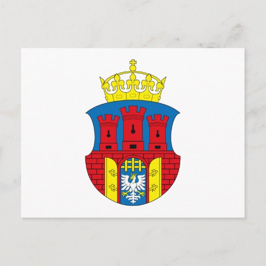 Krakauer Wappen Postkarte (Vorderseite)