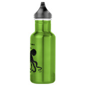 Krake 6 auf apfelgrünem - 18 Unze. Wasser-Flasche Trinkflasche (Rechts)