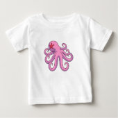 Krake Baby T-shirt (Vorderseite)