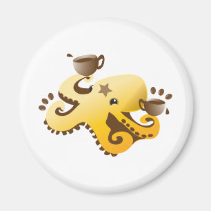 Krake Barista Magnet