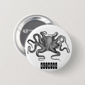 Krake Button (Vorne & Hinten)