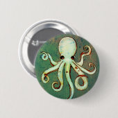 Krake Cthulhu Button (Vorne & Hinten)