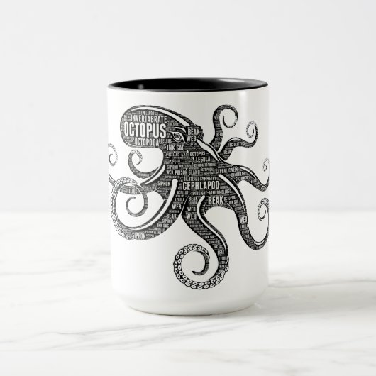 Krake - das intelligente cephlopod tasse (Zentrum)