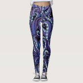 Krake des Garten-O Leggings (Vorderseite)