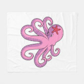 Krake Fleecedecke (Vorderseite (Horizontal))