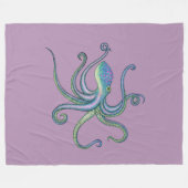 Krake Fleecedecke (Vorderseite (Horizontal))