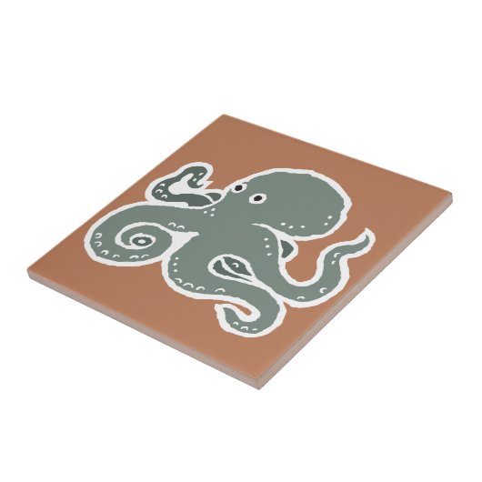 Krake Fliese (Seite)