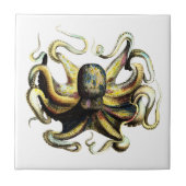 Krake Fliese (Vorderseite)