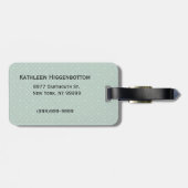 Krake Gepäckanhänger (Rückseite horizontal)