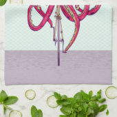 Krake Geschirrtuch (Gefaltet)