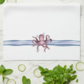 Krake - Geschirrtuch (Gefaltet)