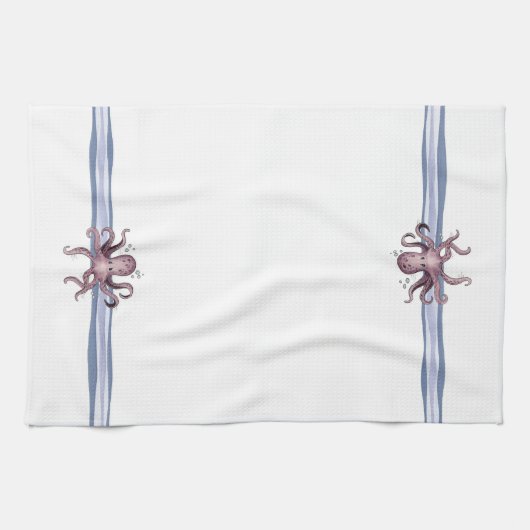 Krake - Geschirrtuch (Horizontal)