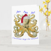 Krake Karte (Gelbe Blume)