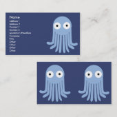 Krake - Klassiker Visitenkarte (Vorne/Hinten)