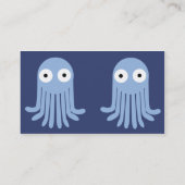 Krake - Klassiker Visitenkarte (Rückseite)