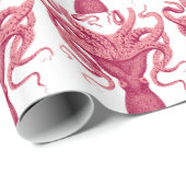 Krake Kraken Tintenfisch Geschenkpapier (Rolleneckpunkt)