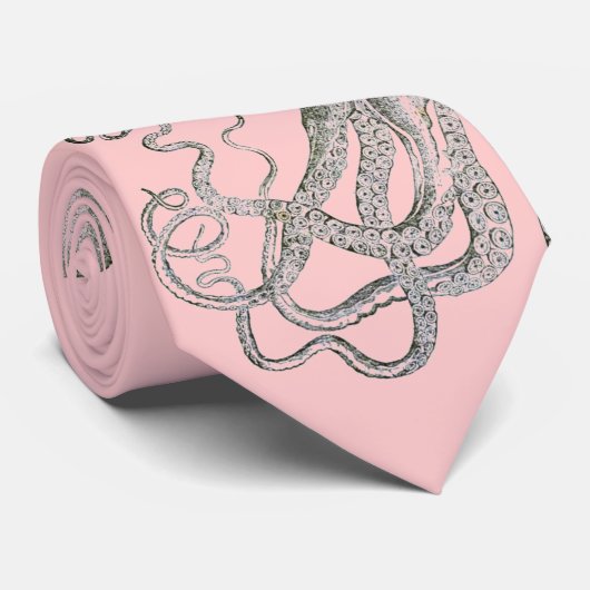 Krake Krawatte (Gerollt)