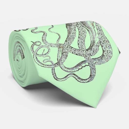 Krake Krawatte (Gerollt)