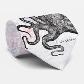 Krake Krawatte (Gerollt)