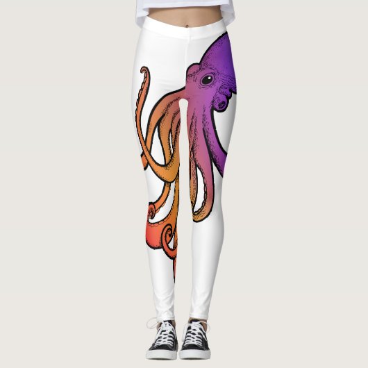 Krake Leggings (Vorderseite)