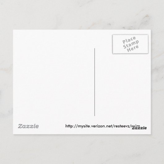 Krake, Leuchtturm Postkarte (Rückseite)