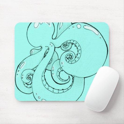 Krake Mousepad (Mit Mouse)