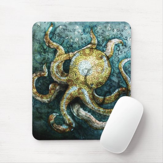 Krake Mousepad (Mit Mouse)