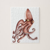 Krake - Octopus vulgaris Puzzle (Vertikal)