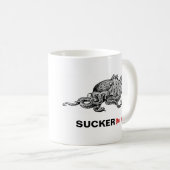 Krake SAUGER (für Sie) Kaffeetasse (VorderseiteRechts)