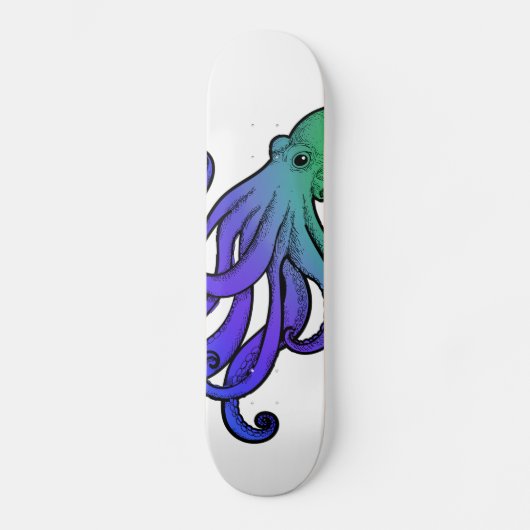 Krake Skateboard (Vorderseite)