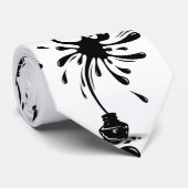 Krake Splotch Krawatte (Gerollt)