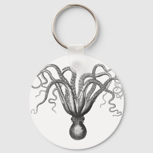 Krake / The Kraken Schlüsselanhänger (Vorderseite)