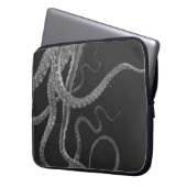 Krake Tritpych Tentakel-Laptop-Hülse Laptopschutzhülle (Vorderseite Links)