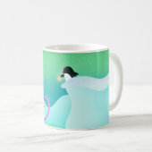 Krake und Penguin - Tasse (VorderseiteRechts)