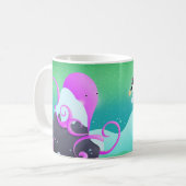 Krake und Penguin - Tasse (Vorderseite Links)