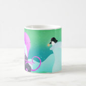 Krake und Penguin - Tasse (Mittel)