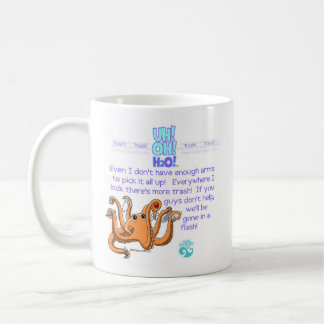 Krake vorderes (Z), Krake hinteres (Z) Kaffeetasse