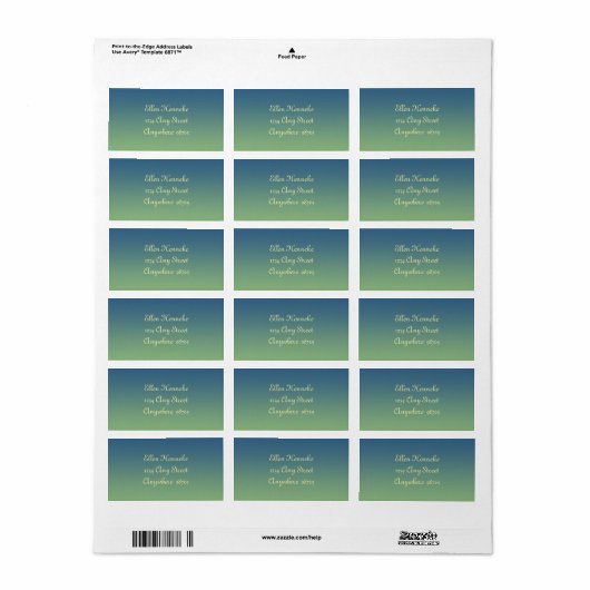 Kraken Adressaufkleber (Vorne)