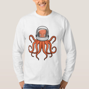 Kraken als Astronaut T-Shirt