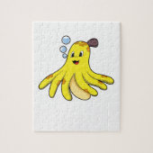 Kraken als Banane Puzzle (Vertikal)