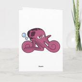 Kraken als Kraftrad Karte (Rückseite)