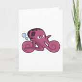 Kraken als Kraftrad Karte (Vorderseite)