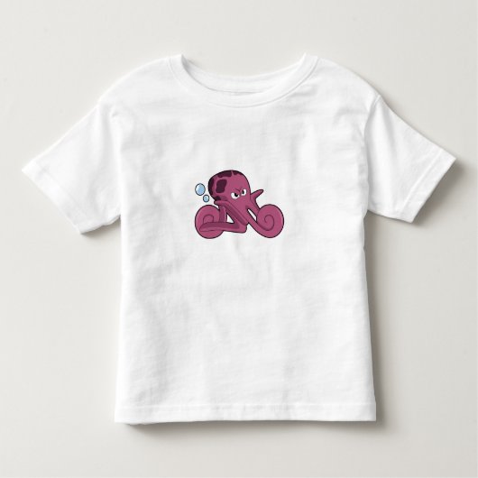 Kraken als Kraftrad Kleinkind T-shirt (Vorderseite)
