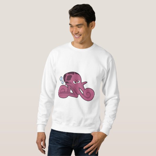 Kraken als Kraftrad Sweatshirt (Vorne ganz)