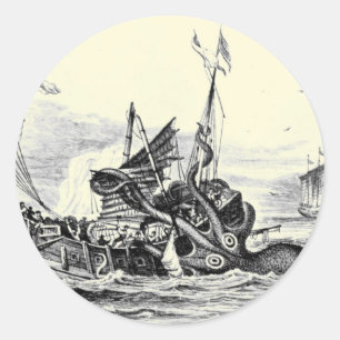 Kraken Angriff! Aufkleber