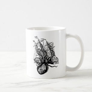 Kraken Angriff Kaffeetasse