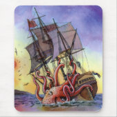 Kraken Angriff Mousepad (Vorne)