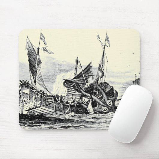 Kraken Angriff! Mousepad (Mit Mouse)