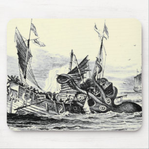 Kraken Angriff! Mousepad